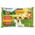 Purina FRISKIES Adult koeratoit lihaga želees (4x85g)