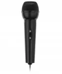 Karaoke mikrofon 3,5 mm stereo pistikuga, 2 m, 3718