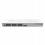 Ruuter-l&uuml;liti MikroTik CRS326-24G-2S+RM, 24xGE, 2xSFP+, PoE, toiteallikaga