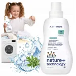 Vedelpuhastusvahend ja loputusvahend ATTITUDE Bio Mountain Freshness, 1 l, 35 pesukorda
