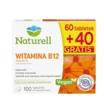 Vitamiin B12 Naturell 100 tabletti VEGAN