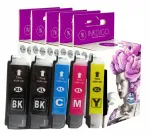 Brother LC970 XL tindikassetid, 5 tk, sobivad DCP-135C, DCP-150C, DCP-330C, DCP-350C, MFC-260C printeritele