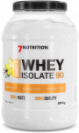Hapupiima isolaat 7Nutrition Whey Isolate 90, 2000 g vanillimaitseline