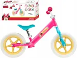 MINNIE MOUSE 12" tasakaalujalgratas heleroosa t&uuml;drukutele