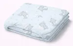 Kokkupandav m&auml;hkimislaud 80x50 flanell Bear Rainbow Blue Szymex