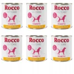 ROCCO Diet Care Diabetic koerakonservid kana, veise- ja riisiga, 6 x 800 g