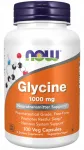 Toidulisand NOW Foods Gl&uuml;tsiin 1000mg, 100 vegan kapslit