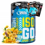 Isotooniline jook REAL PHARM ISO GO 600 g s&uuml;sivesikute, BCAA, vitamiinide, elektrol&uuml;&uuml;tide ja aminohapetega