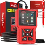 Diagnostikatester CREATOR C301 Poola keeles, OBD2 k&otilde;igile autodele