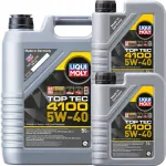 LIQUI MOLY TOP TEC 4100 mootori&otilde;li 5W40, 7 l, CNG, LPG, DPF, Euro IV