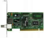 LEVEL ONE 104101-000 v&otilde;rgukaart, PCI, RJ-45, BNC