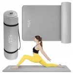 Spordimatt YOGA 1,5 cm, hall, NBR