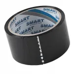 Pakketeip SMART 48 mm x 50 m, must, kleepuv, v&auml;ga tugev