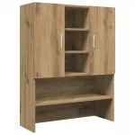 vidaXL pesumasina kapp, 70,5x25,5x90 cm, k&auml;sit&ouml;&ouml; tammepuidu v&auml;rv