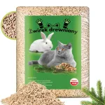 Puidugraanulid kassidele, j&auml;nestele ja meriseapuuridele, 15 kg