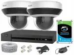 Kodu videovalve komplekt: 2x PTZ-C4MP IP kaamerat, 4 MP, IR kuni 20 m, p&ouml;&ouml;rleva peaga