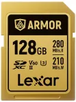Lexar SDXC ARMOR Gold 128GB (R280/W210) m&auml;lukaart