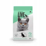 Kuivtoit ProBiotic LIVE kanaga t&auml;iskasvanud kassidele, 2 kg