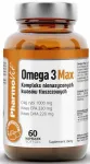 Toidulisand PHARMOVIT OMEGA 3 MAX 1000 mg EPA DHA, 60 kapslit