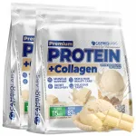 Whey Protein White Chocolate valgu- ja kollageenipulber 2 x 300 g