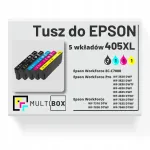 EPSON 405XL tindipesad, 5 tk. (2 musta, CMYK), sobivad WF-3820, WF-4820, WF-7830, WF-4830