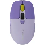 Juhtmevaba hiir Canyon MW-26, vaikne, violetne, kahe LCD-režiimiga