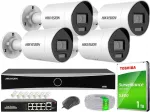 J&auml;lgimiskomplekt Hikvision Acusense, 4MP, 4 kaamerat, DS-2CD2043G2-LI, NVR
