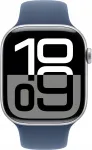 Apple Watch Series 10 GPS + Cellular nutikell, 46 mm, alumiinium, h&otilde;bedane