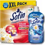 Sofin Color pesukapslid, 62 tk + 1,8 l l&otilde;hnaine, 90 pesu