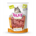 Kasside maiused Truly Mini Hearts heeringa ja kanaga, 50 g