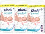 Beebipadmestikud KINDII PURE & SOFT, 40x60, 3x30 tk