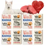 Koeratoit, k&uuml;lmutatud linnuliha ja veiseliha BARF segu, 10 kg