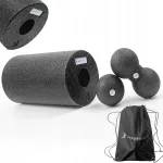Massaazirullide komplekt 4yourhealth: pall, topelt rull, massaazirull