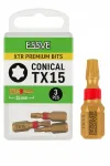ESSVE XTR TX15 25 mm kruvikeeraja otsikud, 3 tk.