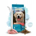 Kuiv koeratoit DIVINUS ADULT Labrador vitamiinidega, 20 kg