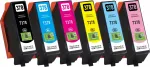 Epson Expression Photo tindikomplekt XP-8500, XP-8600, XP-8700, XP-15000, XP-8505, 6 v&auml;rvi