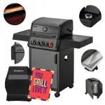 Gaasigrill Enders Hyde 3 SIKR Turbo, 3 p&otilde;letit ja k&uuml;lgp&otilde;leti