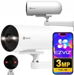V&auml;listingimuste IP-kaamera EZVIZ H5 PoE-ga, kahekordse valgustuss&uuml;steemi, heliga ja SD-kaardi pesaga