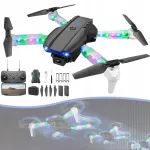Droon kaameraga, RC nelikpropeller LED-ga algajatele ja t&auml;iskasvanutele