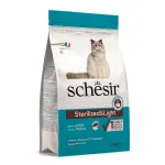 Steriliseeritud kasside toit SCHESIR Original Sterilized & Light kalaga, 1,5 kg