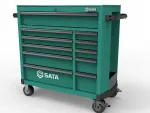 Must t&ouml;&ouml;riistak&auml;ru 452 osa, 11 sahtlit ST95114G PRO COMBO XXL Green