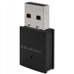 Juhtmevaba v&otilde;rguaadapter Qoltec AC600, USB 2.0, Bluetooth 4.0, 600 Mbps, kahesageduseline