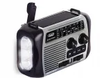 Raadiolatern powerbank 3in1, aku-p&auml;ikesepaneel, dinamoga, Bluetoothiga