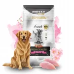 EUPHORIA FRESH kuivtoit koertele kalkuni- ja k&uuml;&uuml;likulihaga, M/L suurus, 12 kg