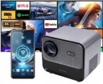 SUREWHEEL SW30 LED projektor WiFi Full HD Android TV 220 tolli