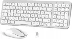 Juhtmevaba QWERTZ klaviatuur ja hiir (DE), USB 2.4G