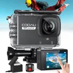 Spordikaamera COOAU CU-SPC05 4K 60FPS WiFi USB UHD EIS-iga
