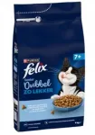 FELIX Senior Sensations kuiv toit kassidele kanaga ja kalkunilihaga, 4 kg