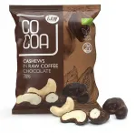 &Ouml;koloogilised india p&auml;hklid kohvi&scaron;okolaadiga COCOA, 70 g