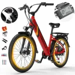Elektrijalgratas LANKELEISI ES500PRO 750W, 14,5Ah, 24", kuni 130 km, 35 km/h